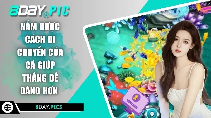 Nắm được cách di chuyển của cá giúp thắng dễ dàng hơn 