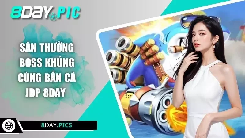 Săn thưởng Boss khủng cùng bắn cá JDP 8DAY